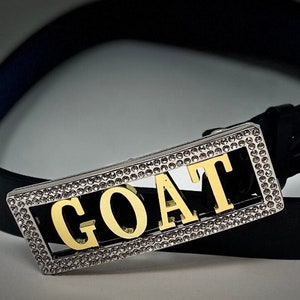 Custom Name Belt Buckle w/ FREE BELT Individual Letters Now Available for Purchase RS FR/GLD Letters