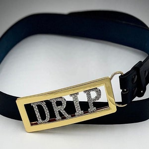 Custom Name Belt Buckle w/ FREE BELT Individual Letters Now Available for Purchase GLD FR/RS Letters