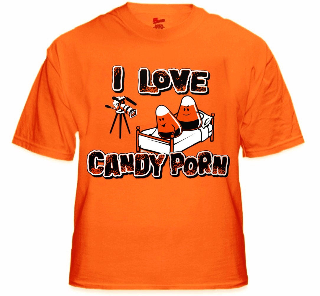 Halloween Shirts - I Love Candy Porn Mens T-shirt - 1352 - Etsy Ireland