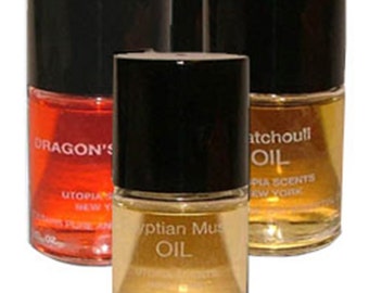 Utopia Scents Perfume Oil - .5 Ounce Bottles (.5 Ounce, Jasmine)