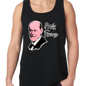 Pink Freud T-Shirt Sigmund Freud Tank Top #756