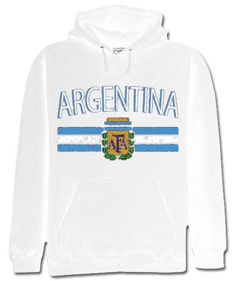 #ARG-01 Argentina Vintage Flag International Hoodie