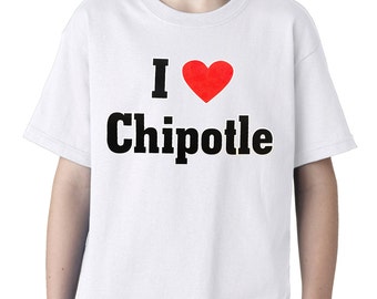 J'aime Chipotle Kids T-shirt #1287