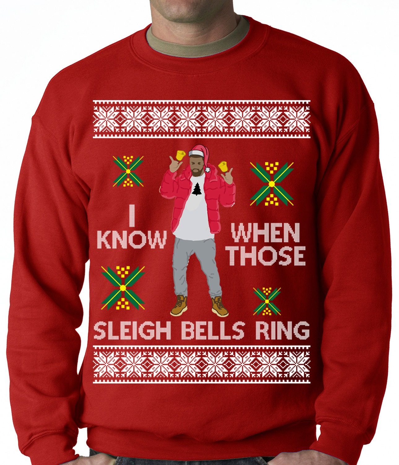 Ugly Christmas Sweater I Know When 