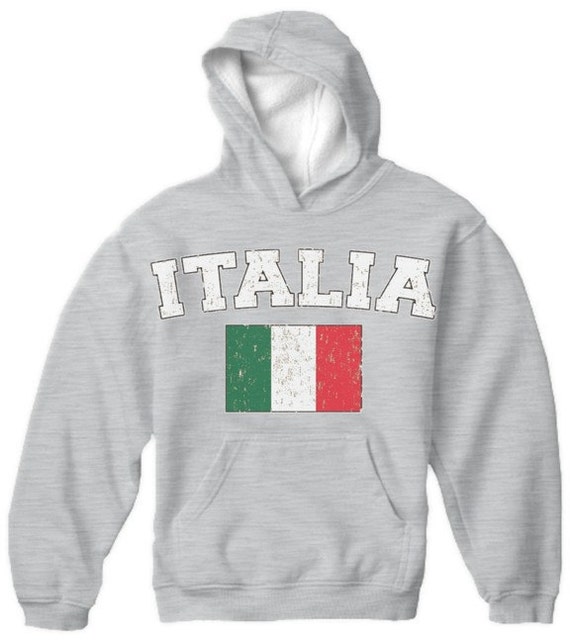 Italienische Flagge Zeichnung Jahrgang Wie Farbe Abbildung Der
