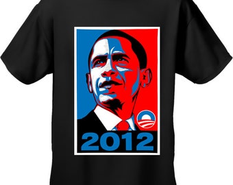 Barack Obama 2012 Mens Tshirt - #B294