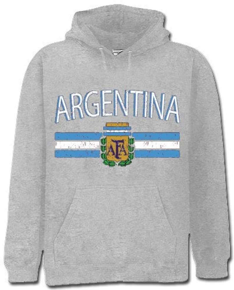 #ARG-01 Argentina Vintage Flag International Hoodie