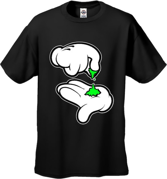 Mickey mouse smoking weed t shirt cheap