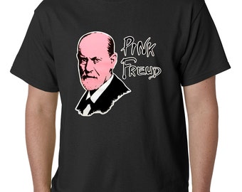 Camiseta Pink Freud: Sigmund Freud Mens t-shirt-#756