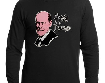 T-Shirt rose Freud : Sigmund Freud Shirt thermique