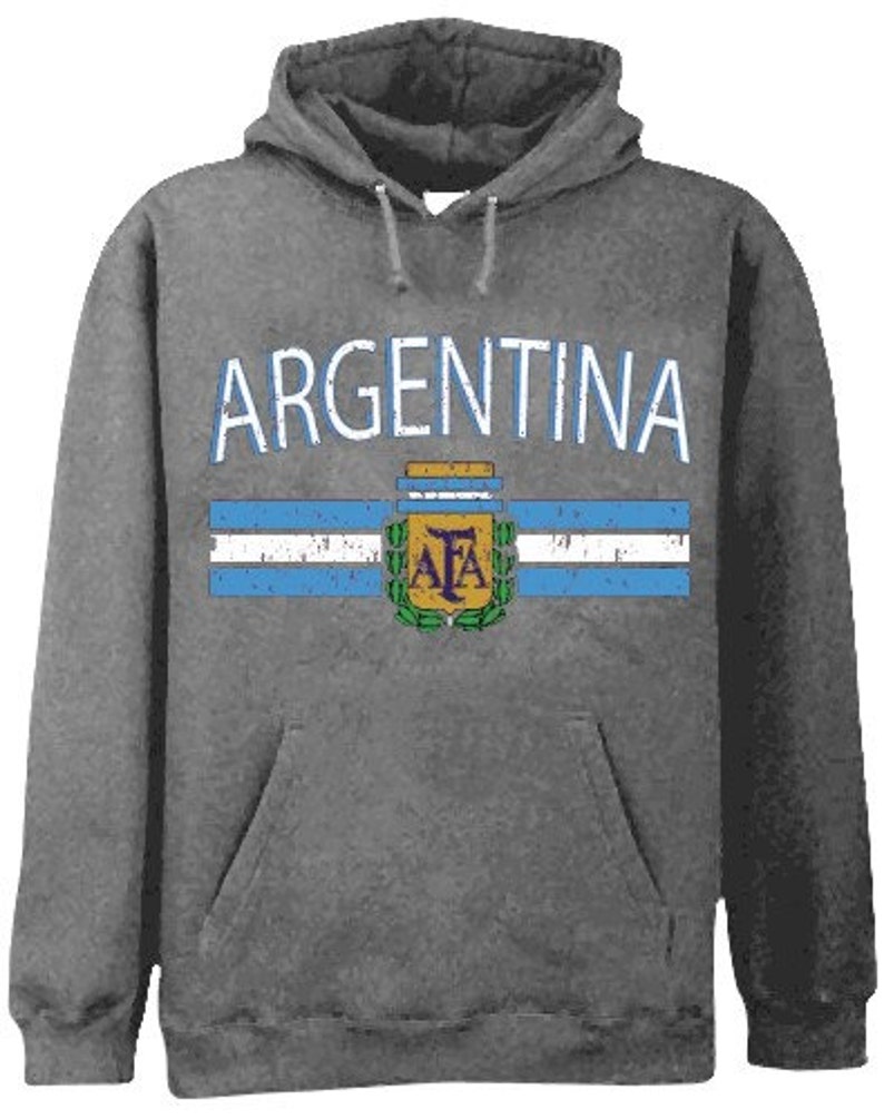 #ARG-01 Argentina Vintage Flag International Hoodie