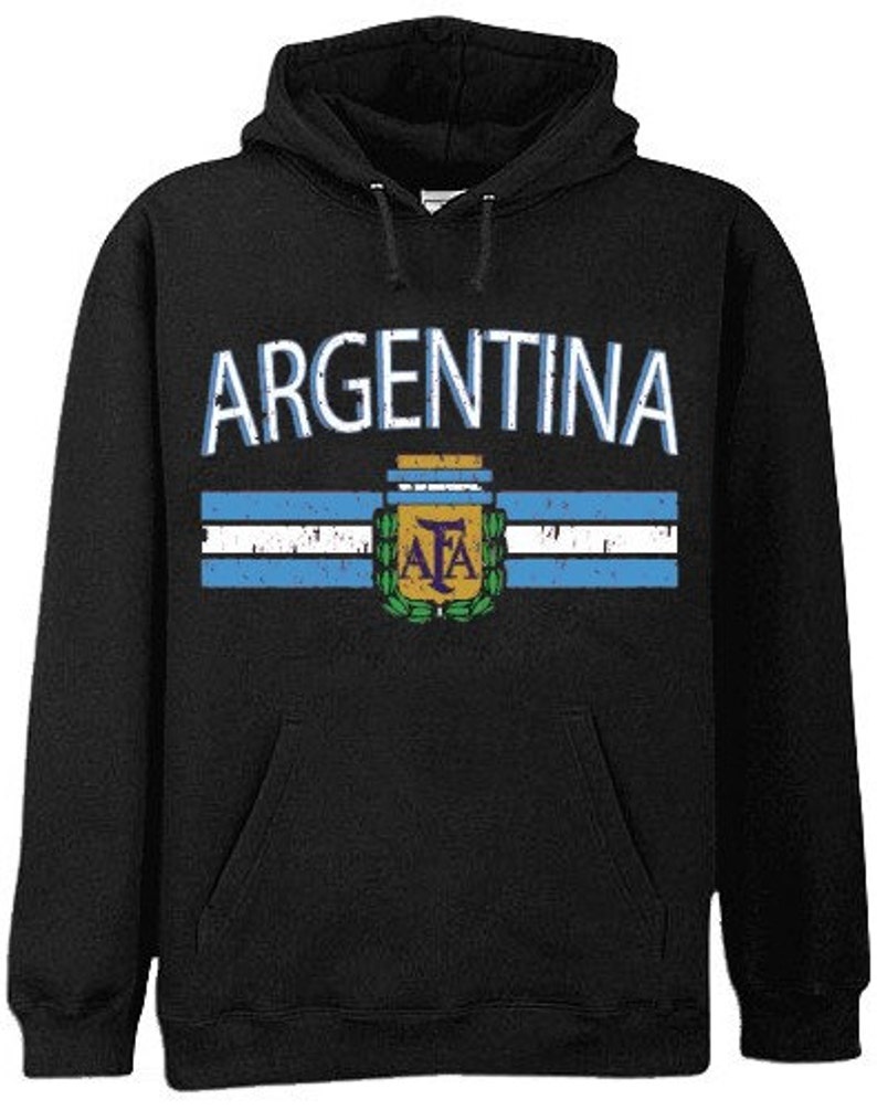 #ARG-01 Argentina Vintage Flag International Hoodie