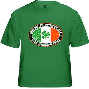 Official St. Patrick&#39;s Day Beer Drinking Men&#39;s T-Shirt - #1143