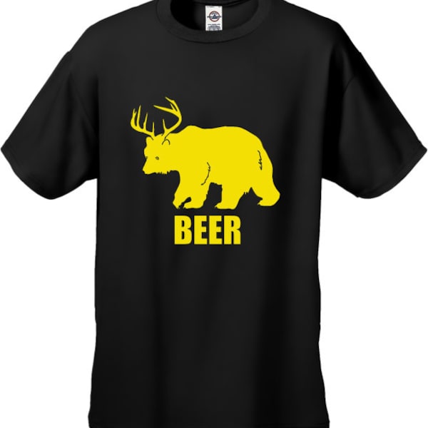 Bear + Deer = Beer T-Shirt - #B204