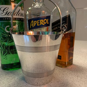 Fabulous Vintage Goldsmiths Silver Plated Ice Bucket