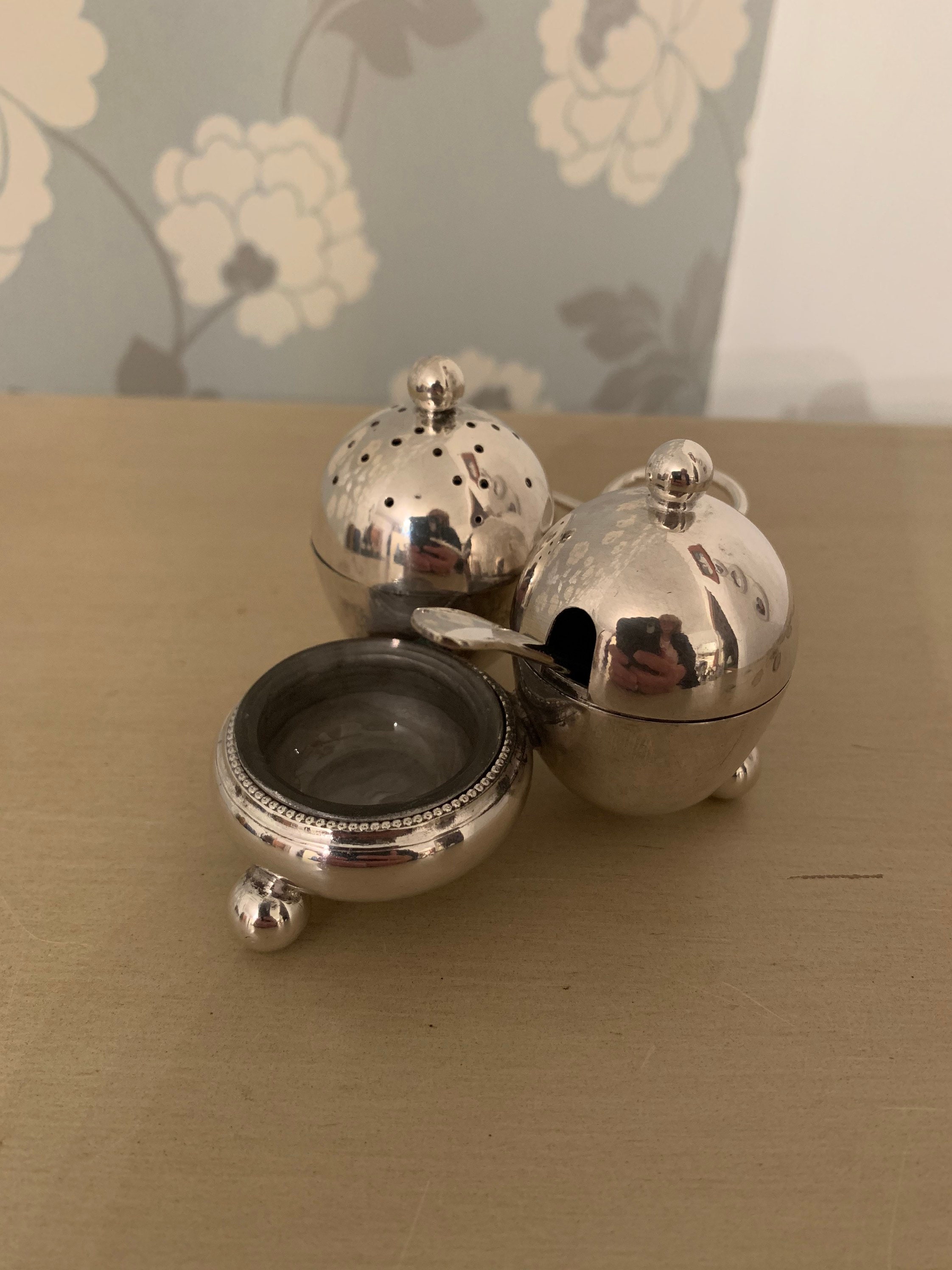 Pretty Little Vintage Mappin & Webb Condiment Set - Etsy