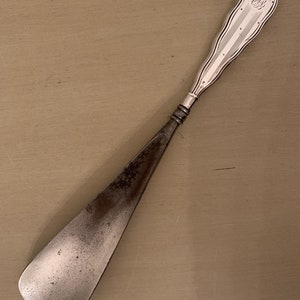 Antique Silver Shoe Horn Birmingham 1911