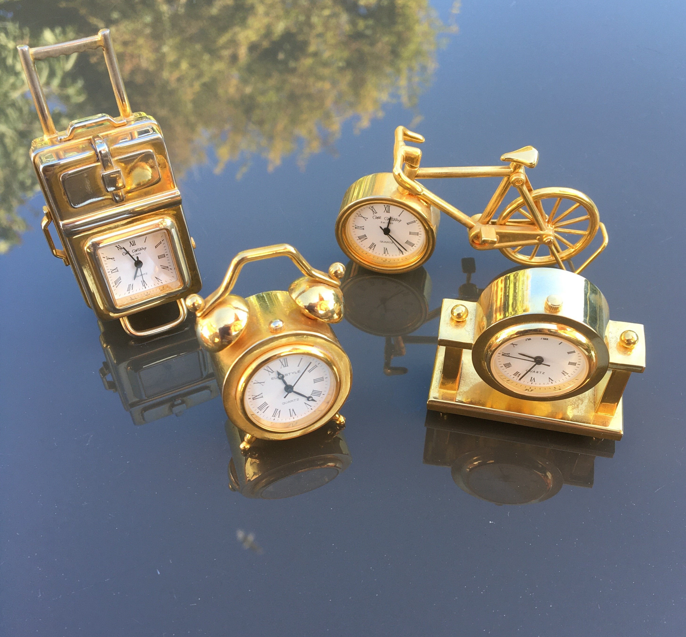 Collection of miniature quartz clocks Etsy