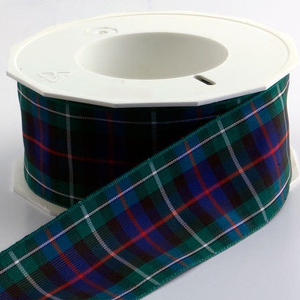 Authentic Scottish Plaid MacKenzie Tartan Ribbon - Does not come in 2 3/4 width