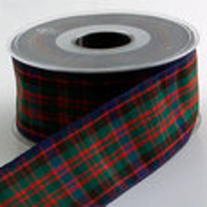 Authentisches Schottenkaro MacDonald Tartan-Band