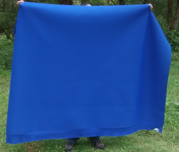 Royal Blue Neoprene Fabric, 3mm, 4-Way Stretch Nylon, 54" Wide