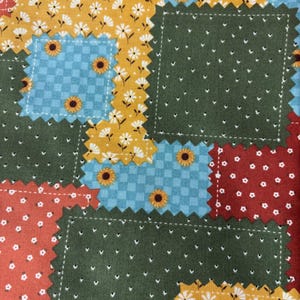 Fall Patchwork Universal Fit Steering Wheel Cover with Nonslip Grips Bild 4