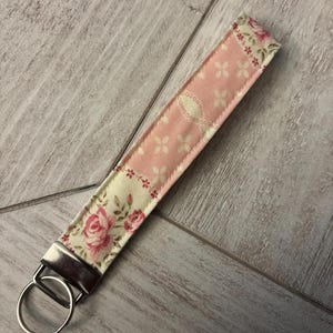 Pink Cottage Core Quilt Universal Fit Steering Wheel Cover with Nonslip Grips Keyfob Only