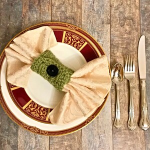 Napkin Cozies, Napkin Ring, Crochet Napkin Ring, Napkin Holder, Napkin Ring Ideas