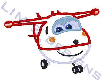 Super Wings Jett Applique Machine Embroidery Design 3 - Etsy UK Super Wings Jett Applique Machine Embroidery Design 3 - Etsy UK