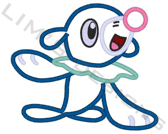 Pokemon Mew Machine Embroidery Design 3 Sizes (Instant Download