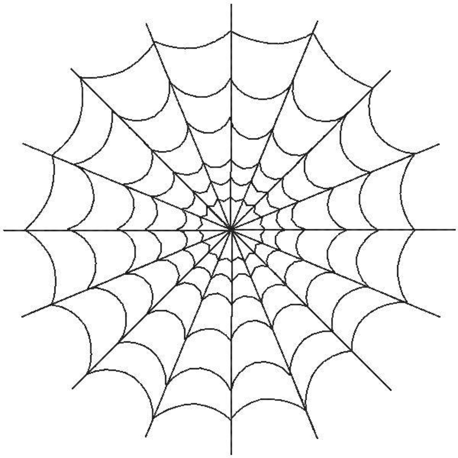 Halloween Spider Web Quilting Pattern 3 Sizes 4x4 Etsy Australia