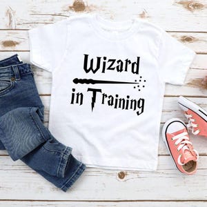 Wizard In Training / Funny Kids Shirt / HP Inspired Shirt
