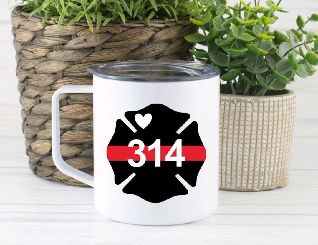 Firefighter Number Decal / Love My Firefighter / Vinyl Decal / Maltese ...