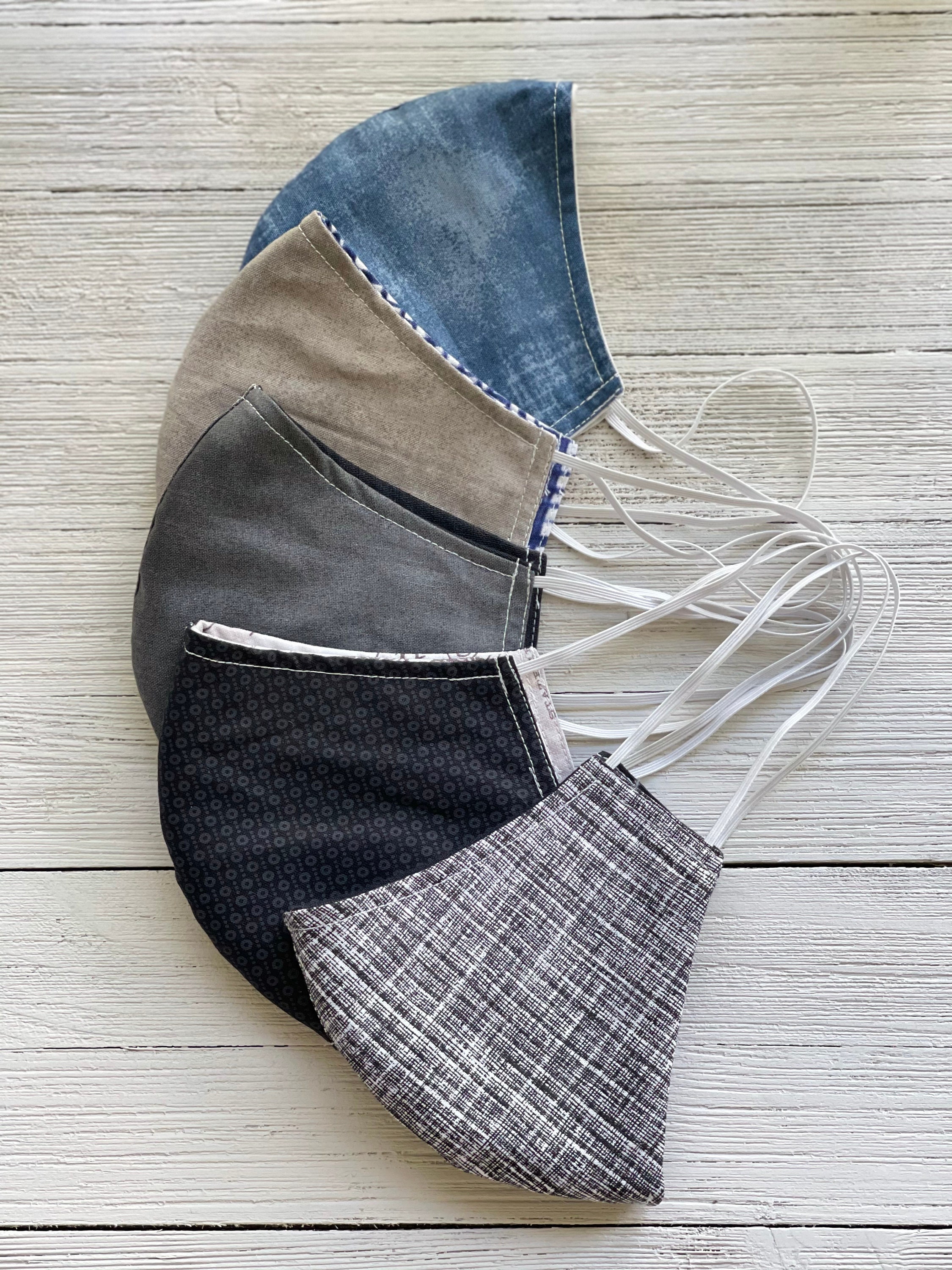 USA Ready to Ship Face mask / THREE  Layers Cotton Protective Mask / …