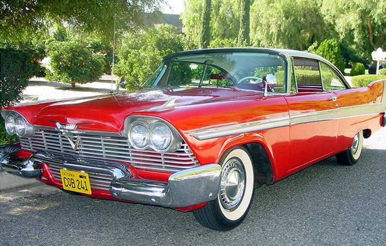 Stephen Kings Christine 58 Plymouth Fury CQB 241 Metal | Etsy