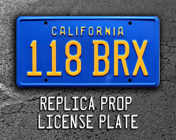 1977 Trans Am BAN ONE Smokey and The Bandit Metal Stamped Vanity Prop License Plate