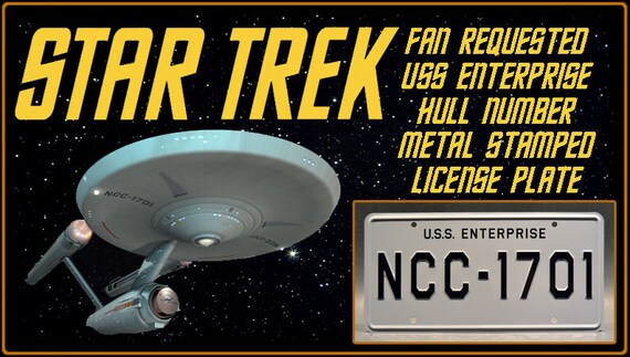 Star Trek Uss Enterprise Ncc 1701 Metal Stamped Replica Etsy Star Trek Uss Enterprise Ncc 1701 Metal Stamped Replica Etsy