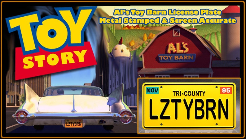 Toy Story 2 Als Coupe LZTYBRN Metal Stamped Replica - Etsy