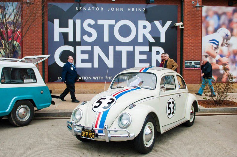 thumbnail image 2 of Herbie The Love Bug Volkswagen Beetle License Plate – Made In USA 2 of 4