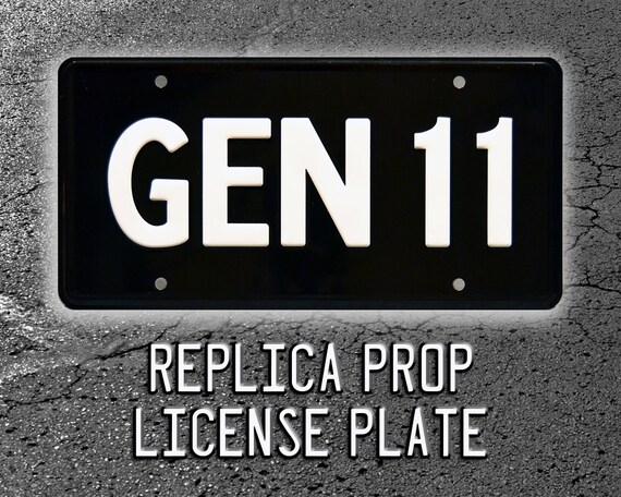 Chitty Chitty Bang Bang Metal Stamped License Plate GEN11 Chitty Chitty Bang Bang Metal Stamped License Plate GEN11
