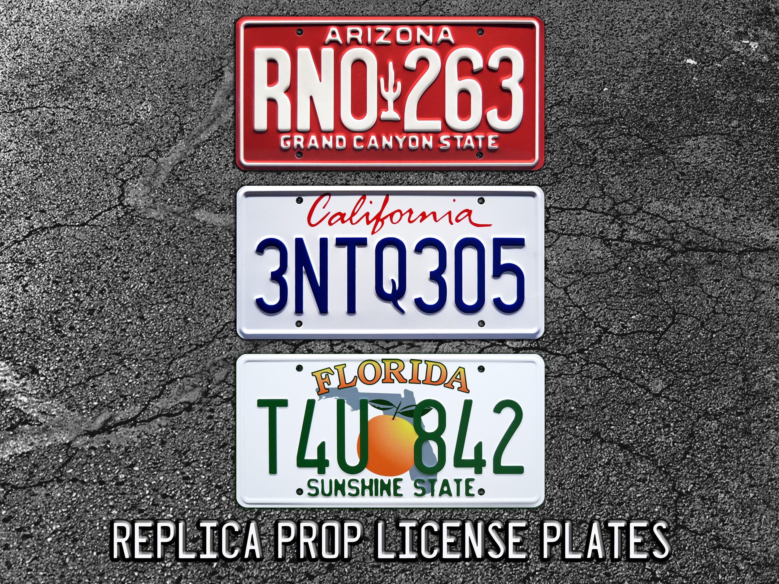 2 Fast 2 Furious Nissan Skyline GT-R R34 movie plate (Florida T4U 842)