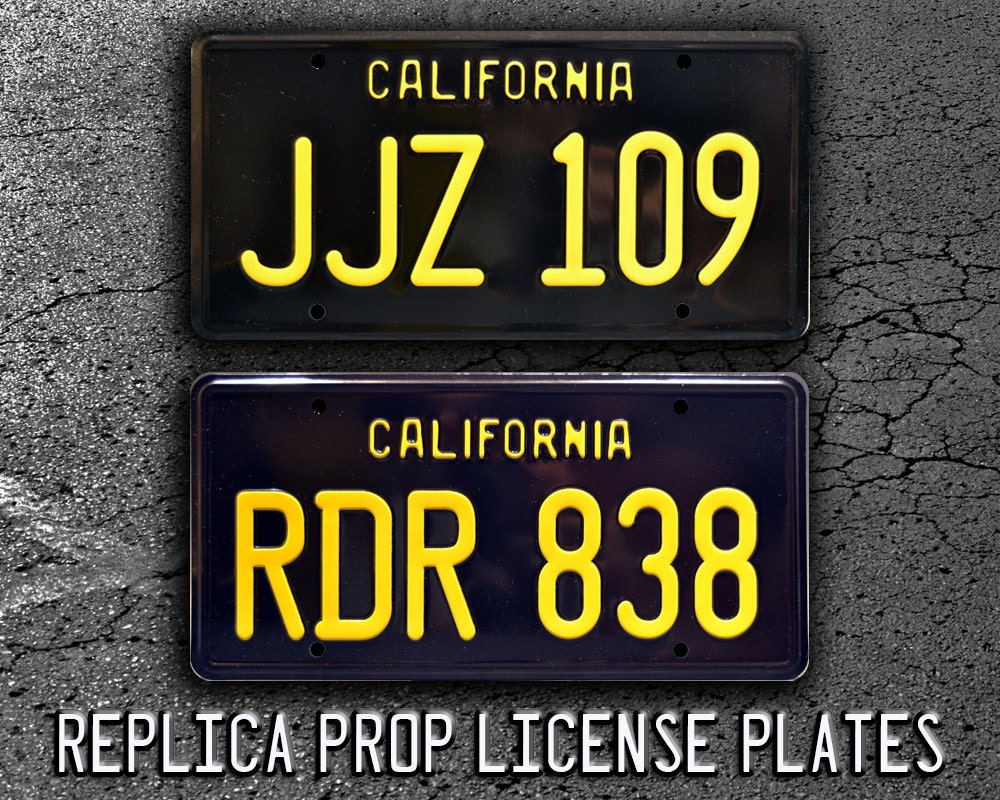 Steve McQueen Celebrity Machines 2018 Bullitt Mustang Commercial JJZ 109 Metal Stamped Vanity Prop License Plate Steve McQueen Celebrity Machines 2018 Bullitt Mustang Commercial JJZ 109 Metal Stamped Vanity Prop License Plate