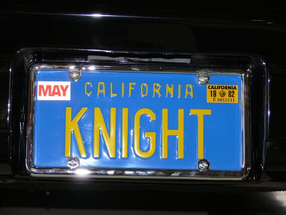 Signs 4 Fun Knight Rider targa 