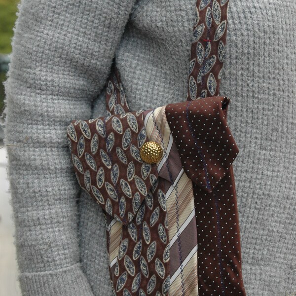 necktie purse pattern