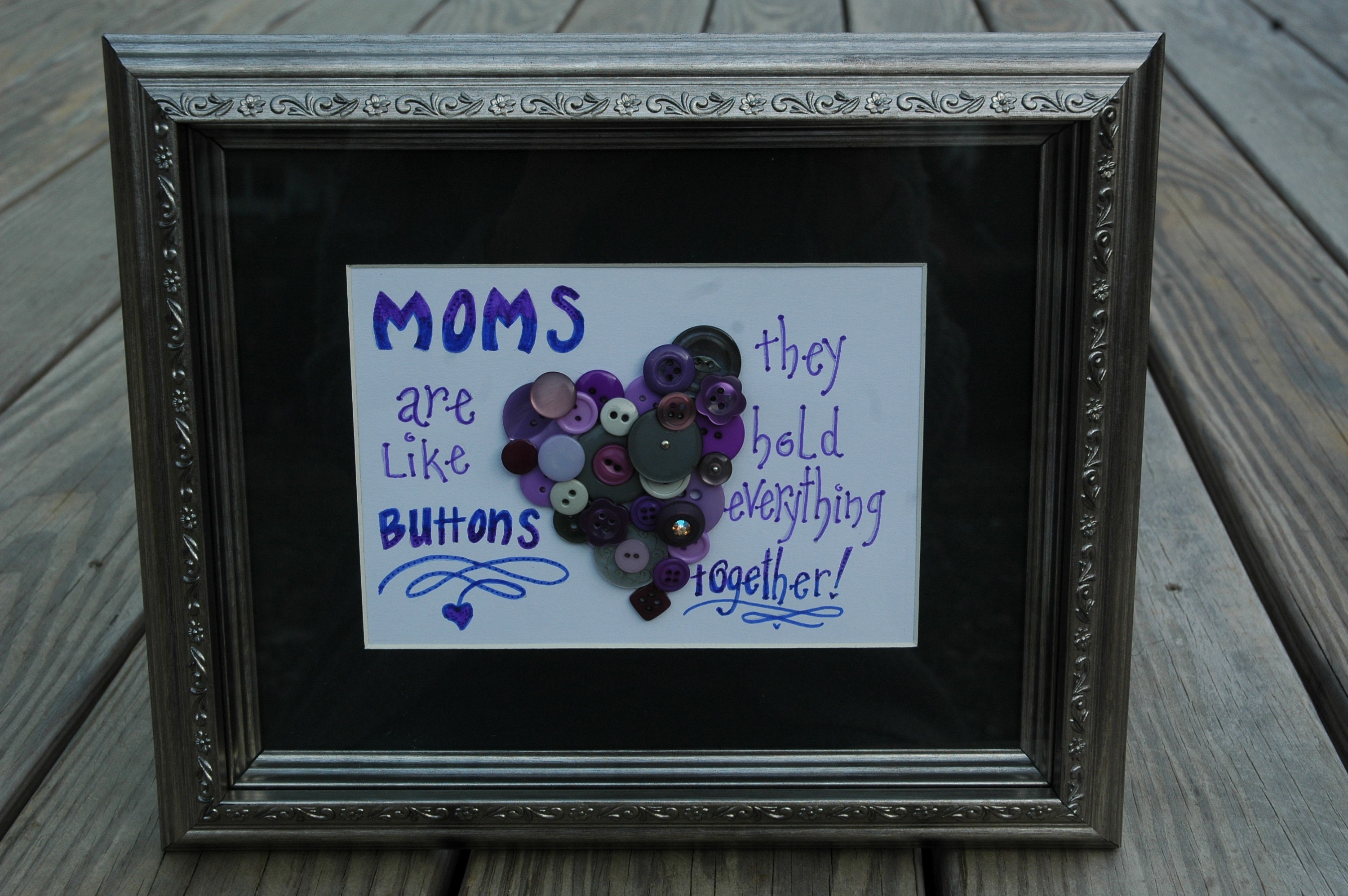Moms Are Like Buttons They Hold Everything Together - Engraved Personalized  Mom Gift, Mothers Day Gift, Gift For Mom