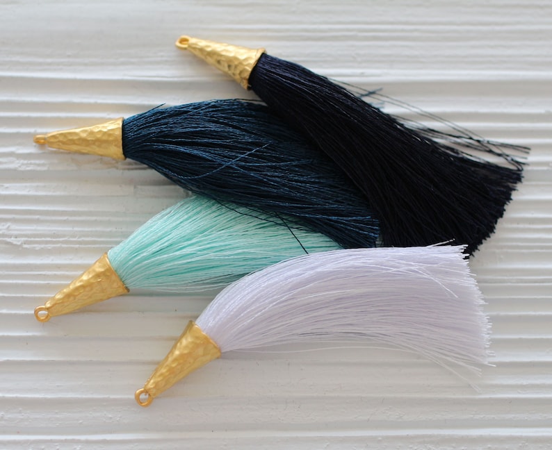 mala tassel tassel pendant gray tassel with cap dangle tassel jewelry tassels large tassel N31 keychain tassel Light grey tassel