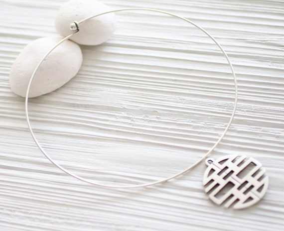Silver choker blank, necklace blank, choker with ball bead closure, DIY choker necklace, silver collar necklace, collar blank