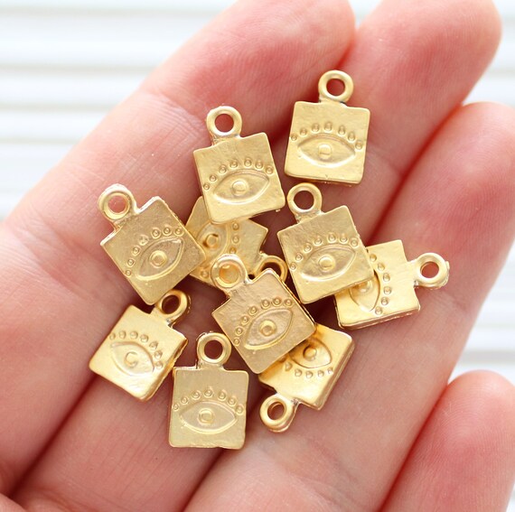 Gold charms for charm bracelet deals