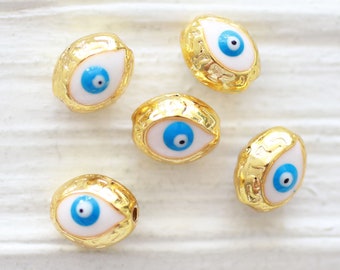 Evil Eye Beads and Charm