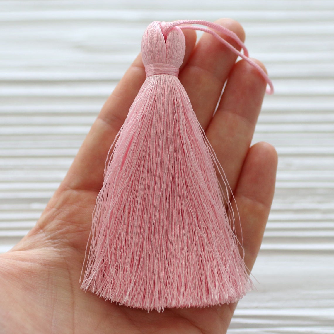 Pink Silk Tassel Extra Large Tassels Thick Tassel Hot Pink Etsy